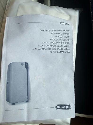 DeLonghi Pinguino PACEX105A+++ portable air conditioner 63 dB 610 W White - Energy Class A+++