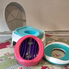 Potty set three pieces for home and travelling