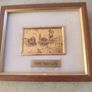SMALL FRAMED TURIN-Piazza S, Carlo Certificate din GUARANTEE The work reproduced here is guaranteed in gold leaf GI OREFICERIA CINZANO TORINO Image 3