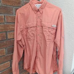 Columbia Outdoors Fishing Long Sleeve Shirt Mens Large L XL