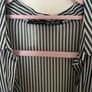 Black & White Sheer Blouse Image 3
