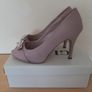Dusty Pink High Heel Shoes Size 7 Image 4