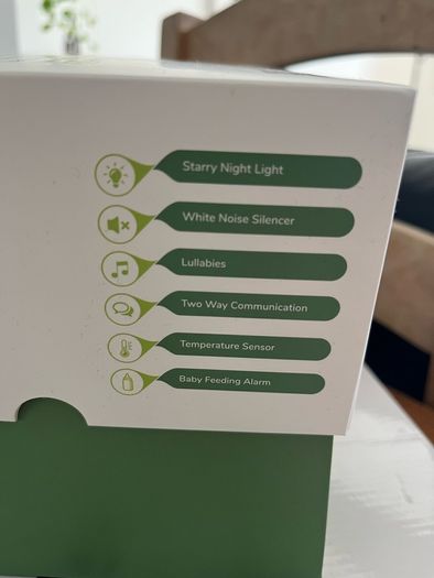 Bebcare Baby Monitor BRAND NEW IN BOX - with breathing mat, retails at 428 USD