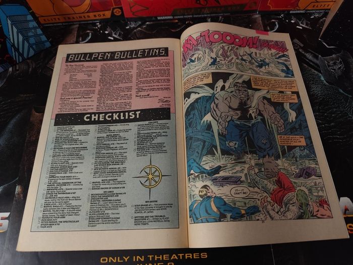 The Incredible Hulk ! Issue #324 ! 2nd Appearance of Grey Hulk ! Homage Cover to the First Issue ! Copper Age Comic from 1986 ! by Marvel !