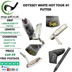 Odyssey White Hot Tour #1 Putter / 33.5