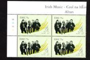 2006 Ireland Irish Music Altan Plate Block 1A1A1A1A Commemorative Stamp Mint Never Hinged (MNH)