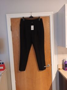 Next BlackTailored Trousers.  S.16L.   B.N.W.T