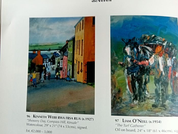 deVeres Irish Art Auction Catalogue (Wed 8th Dec 2010) - Large Paperback