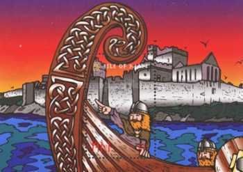 1998 Isle of Man Viking Longships Commemorative Stamp Miniature Sheet Mint Never Hinged (MNH)