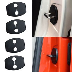 4pcs/set Accessory Car Door Striker Cover Lock Antirust Protector Case For VW
