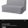 IKEA Lycksele Lovas 2 seat sofa bed Image 3