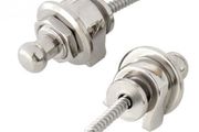 Strap Locks, pair, for Electric or Acoustic guitar Chrome