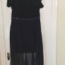 Stunning Midnight Blue Dress with Asymmetrical Hem size 18 + also other fabulous dresses available Image 2