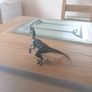 Papo Figurine of a Velociraptor Dinosaur Image 4
