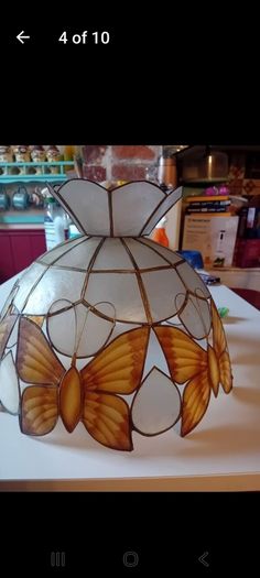 Mother of Pearl butterfly Light