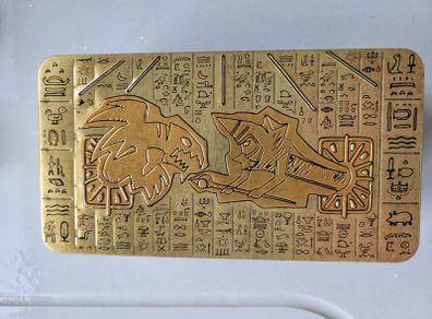 Yu-Gi-Oh Empty Gold Tins