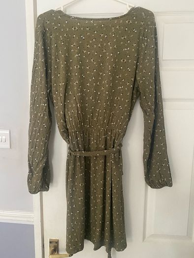 Midi Khaki dress