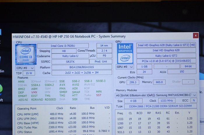 HP Core i3 DDR4 Laptop, 1TB HDD with HDMI + Microsoft Office