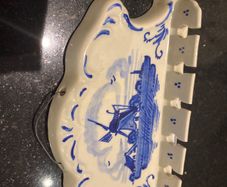 Delft of Holland spoon holder