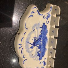 Delft of Holland spoon holder