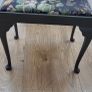 Vintage piano chair professionally sprayed in Farrow & Ball Image 6