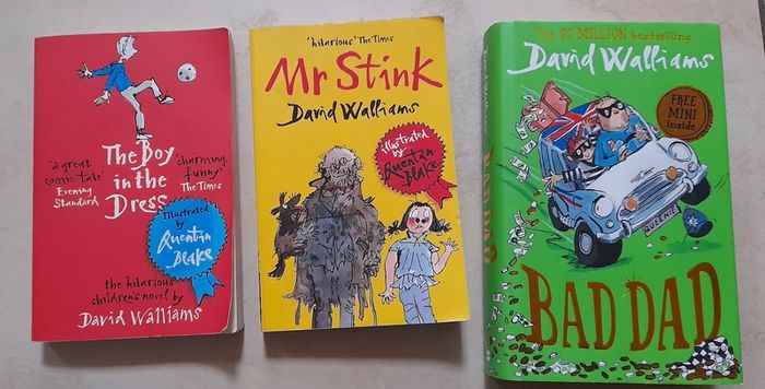 David Walliams book bundle 4
