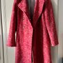 Sisley wool/moher blend coat uk12 Image 9