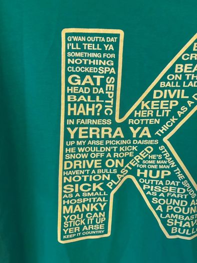 Funny Hairy Baby Kerry Phrase/ Saying T-Shirt L