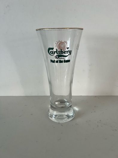 Carlsberg euro 2004 glass,