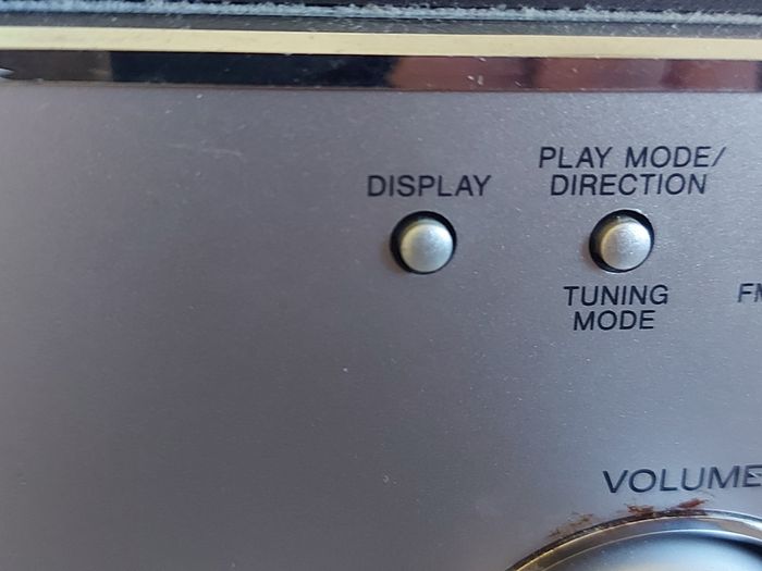 Sony Micro Hi-Fi Component System, Model CMT-CPX1, Radio, CD, Tape and Mini Disc, everything working fine except for the Tape Deck