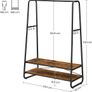 New Industrial Clothes Rail With 2 Shelves- FREE P&P Image 7