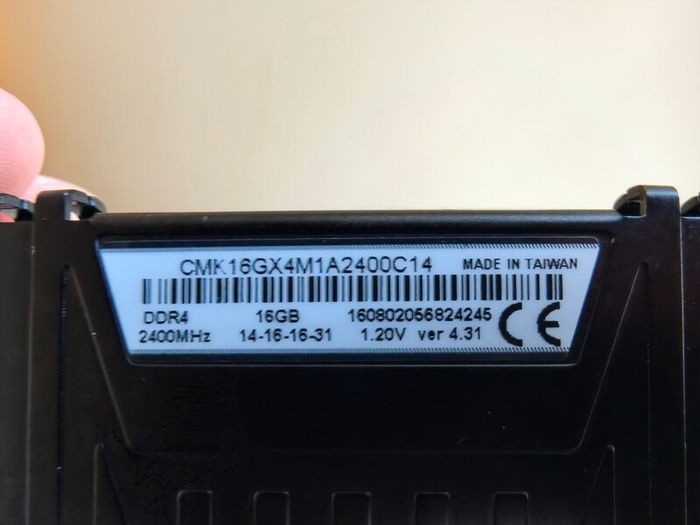 Corsair Vengeance 16gb DDR4