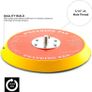 12716 Dual Action Sanding Pad, DA Hook and Loop Sander Backer | 5/16"-24 | 150 mm Image 3