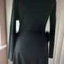 jumper black long statement jumper with fur sides detail and side slits cc fashion l/xlarge Image 9