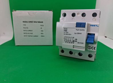Postage - 4 x Circuit Breakers 4P 100A 300mA 230v - 400v