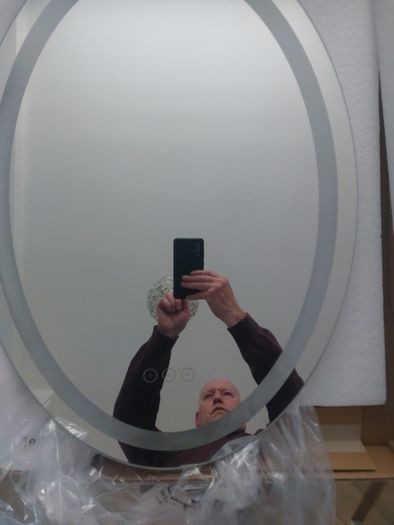 new bathroom mirror
