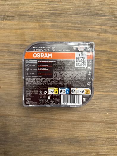 OSRAM Night Breaker Laser H8 12v 35W