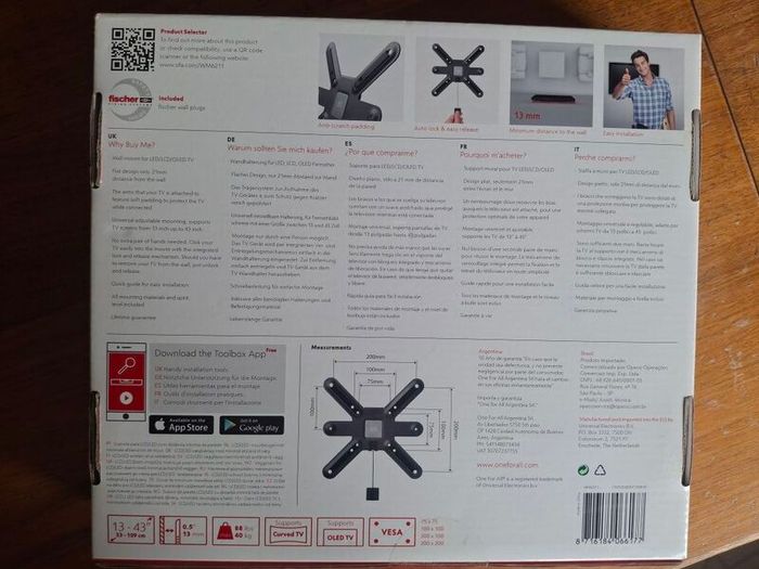 universal wall mount