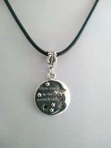 I Love You to the Moon and Back Pendant