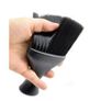 Neck Duster Hairdresser / Barber Face Duster Nail Dust Brush Soft Neck Brush - Square Black Image 7
