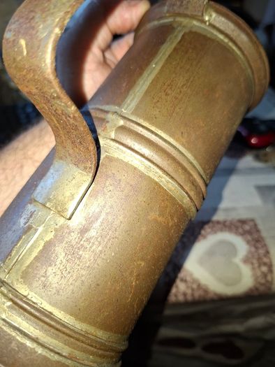 Rare 13 Piece Lot of Antique Chavagnat Tin Measuring Demi-Litre from Paris, France, dating  approximately 1800s.