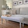 Elegant Bench. Solid Birch. Perfect conditions. Image 3