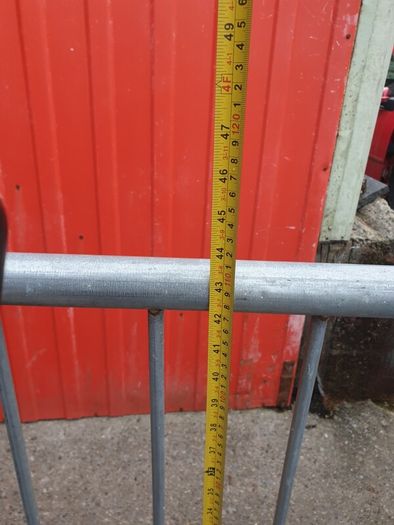 Galvanised barriers