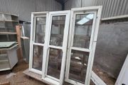 5 x Tall White PVC Double Glazed Windows  595 x 1