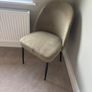Green Velvet Chair Image 2