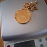 22ct gold plated Crown necklace 1977 Image 2