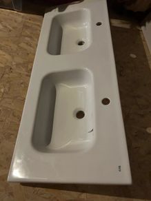 Roca double sink