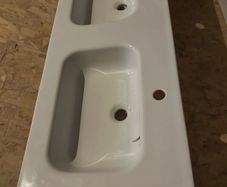 Roca double sink