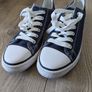 Navy Canvas Trainers size 8 Image 4