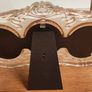 Mikasa Princess Ornate Cut Photo Picture Frame Triple Oval 3 Open 3.5x4.5 NEW Image 4